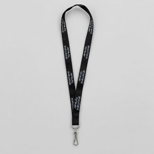 ghostland forever lanyard